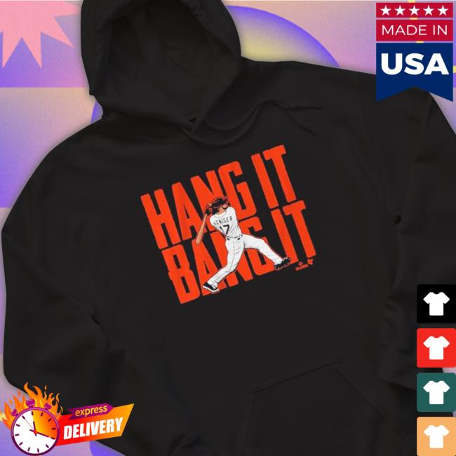 Mitch Haniger Hang It, Bang It San Francisco Hoodie Mitch Haniger Hang It, Bang It San Francisco Hoodie