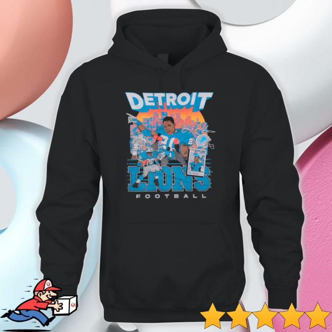 MPLFD Barry Sanders Black Detroit Lions Classic shirt MPLFD Barry Sanders Black Detroit Lions Classic shirt