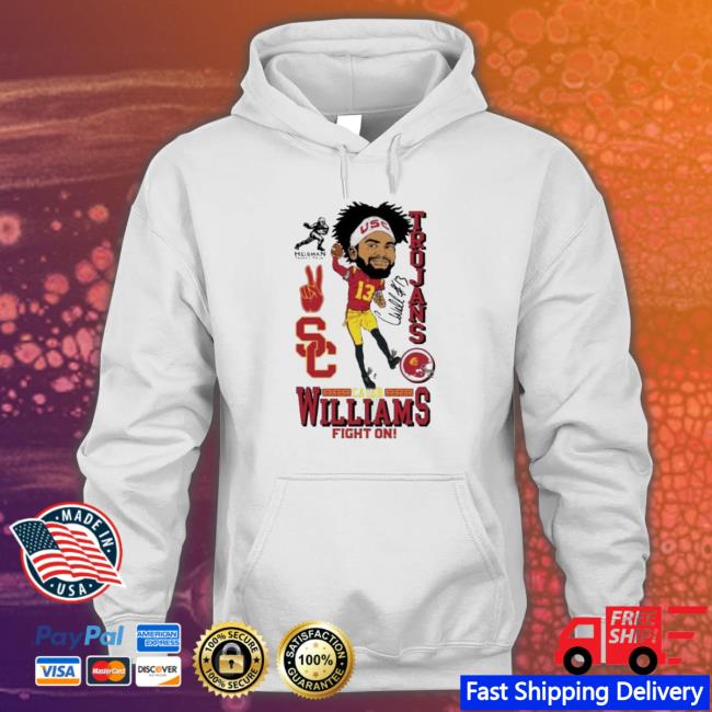 Official Usc Trojans Caleb Williams Fight On 2022 Heisman Trophy Winner Signature Classic Shirt Official Usc Trojans Caleb Williams Fight On 2022 Heisman Trophy Winner Signature Classic Shirt