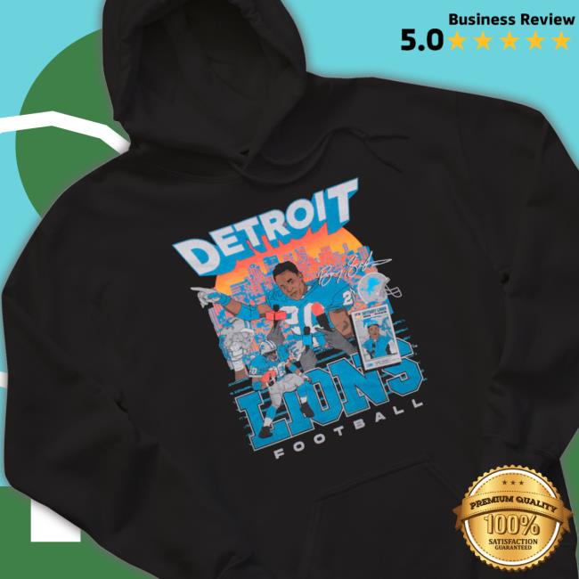 MPLFD Barry Sanders Black Detroit Lions Classic shirt MPLFD Barry Sanders Black Detroit Lions Classic shirt
