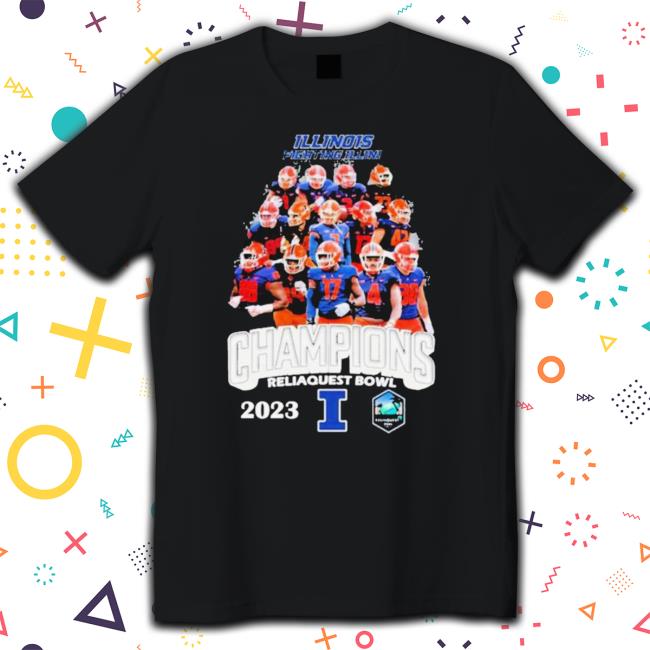 Official Illinois Fighting Illini 2023 Reliaquest Bowl Champion Sweater Official Illinois Fighting Illini 2023 Reliaquest Bowl Champion Sweater