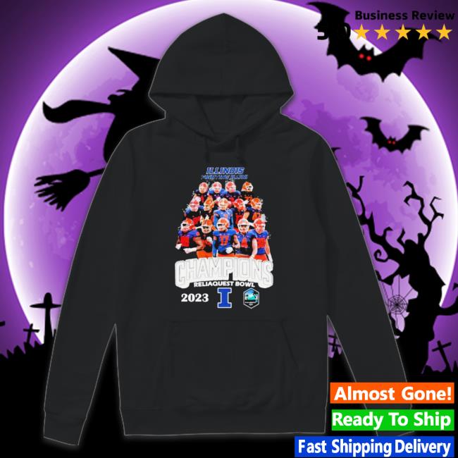Official Illinois Fighting Illini 2023 Reliaquest Bowl Champion Sweater Official Illinois Fighting Illini 2023 Reliaquest Bowl Champion Sweater