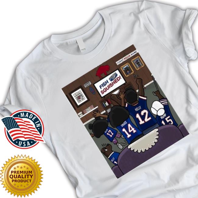 Official Buffalo Bills Fish Squished Bills Shirts Official Buffalo Bills Fish Squished Bills Shirts