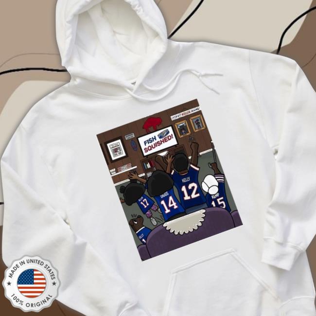 Official Buffalo Bills Fish Squished Bills Shirts Official Buffalo Bills Fish Squished Bills Shirts