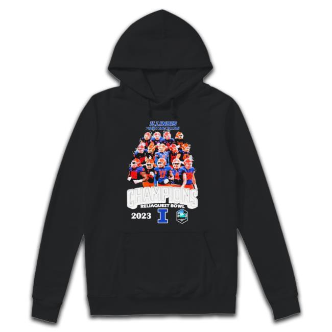 Official Illinois Fighting Illini 2023 Reliaquest Bowl Champion Sweater Official Illinois Fighting Illini 2023 Reliaquest Bowl Champion Sweater