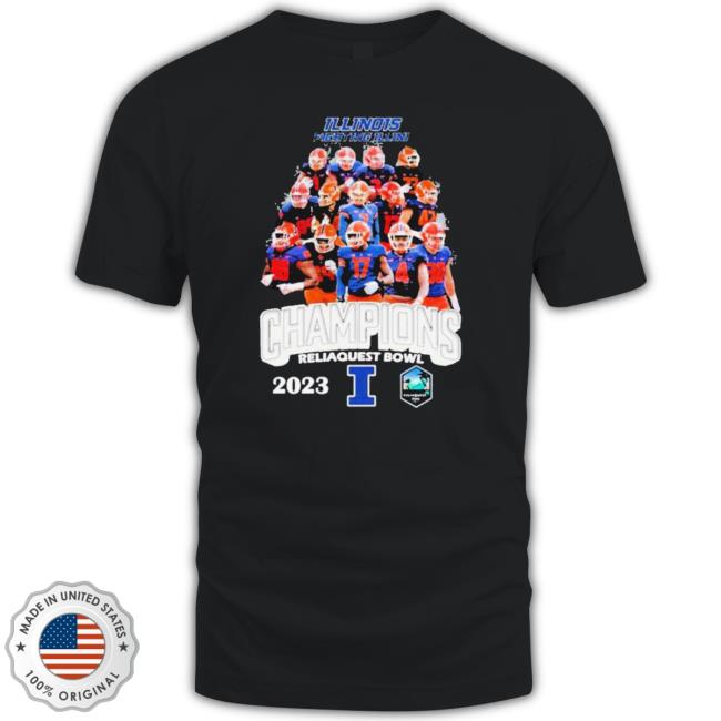 Official Illinois Fighting Illini 2023 Reliaquest Bowl Champion Sweater Official Illinois Fighting Illini 2023 Reliaquest Bowl Champion Sweater