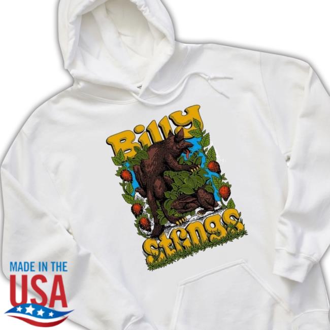 Official Billy Strings Wolf Rabbit Hoodie Official Billy Strings Wolf Rabbit Hoodie