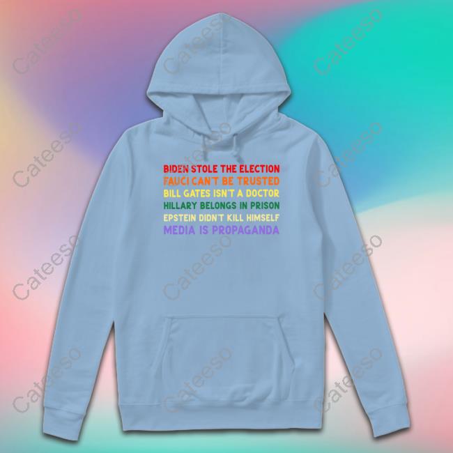 Biden Stole The Election Fauci Can't Be Trusted Tee Biden Stole The Election Fauci Can't Be Trusted Tee