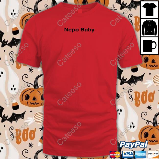 Hailey Bieber Wearing Nepo Baby Sweatshirt Hailey Bieber Wearing Nepo Baby Sweatshirt