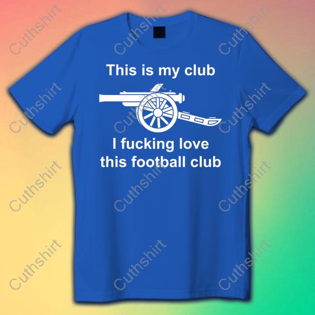Bukayo Saka Wearing This Is My Club I Fucking Love This Football Club New Shirt Bukayo Saka Wearing This Is My Club I Fucking Love This Football Club New Shirt