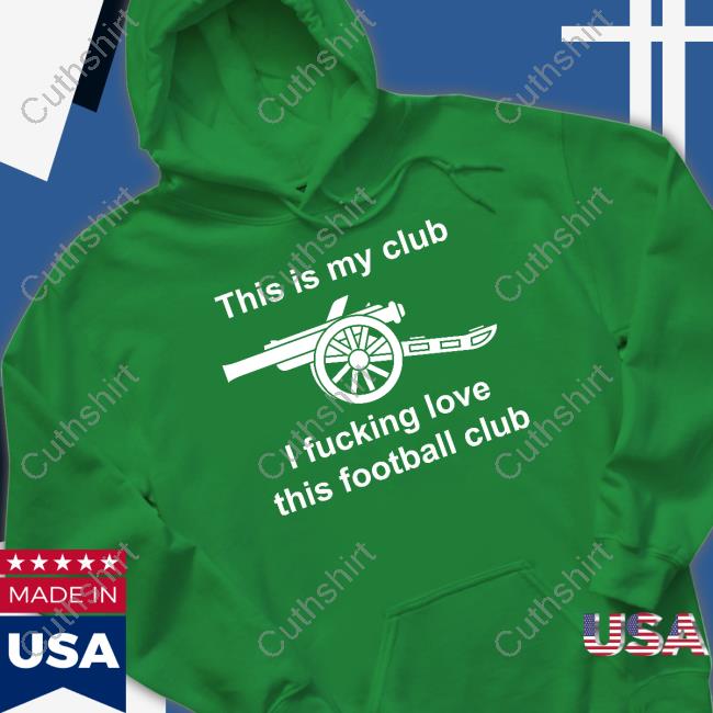 Bukayo Saka Wearing This Is My Club I Fucking Love This Football Club New Shirt Bukayo Saka Wearing This Is My Club I Fucking Love This Football Club New Shirt