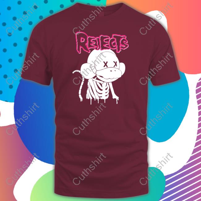 Wordslikerad Monke Rejects Hoodie Wordslikerad Monke Rejects Hoodie