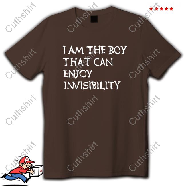 Wiz Khalifa Wearing I Am The Boy That Can Enjoy Invisibility T Shirt Wiz Khalifa Wearing I Am The Boy That Can Enjoy Invisibility T Shirt