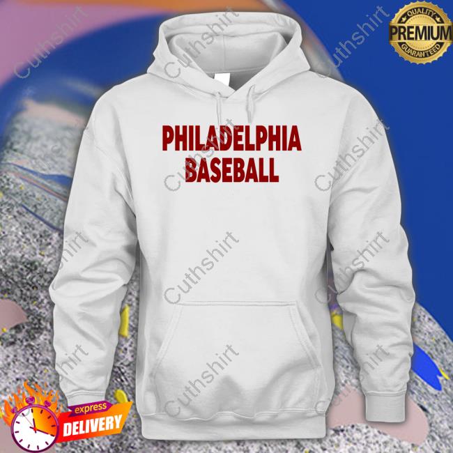 Philadelphia Baseball Long Sleeve Tee Shirt Philadelphia Baseball Long Sleeve Tee Shirt