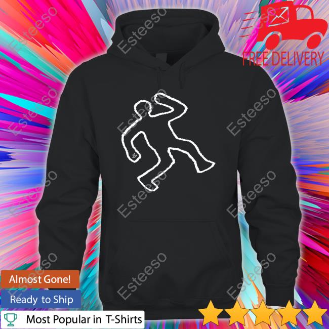 Patient Zero Ericdoa Chalk Outline Tee Shirt Patient Zero Ericdoa Chalk Outline Tee Shirt