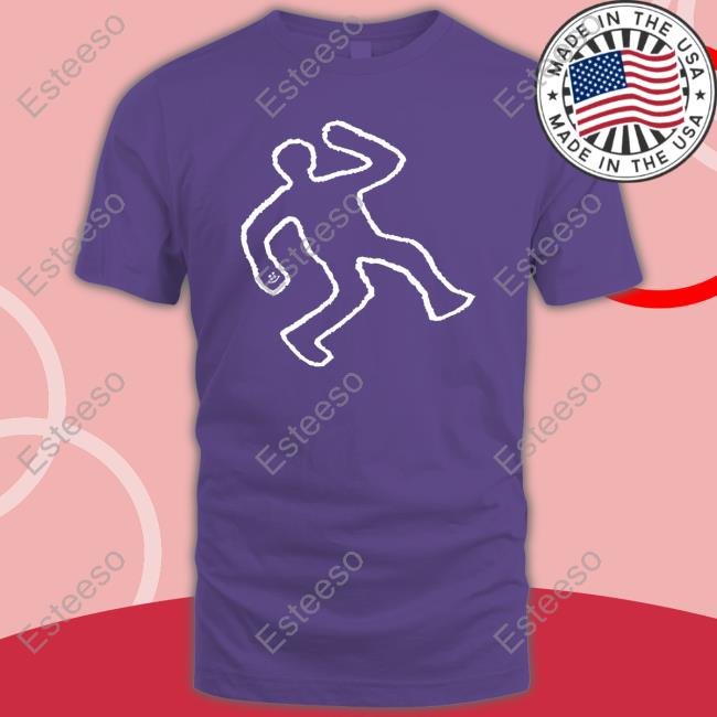 Patient Zero Ericdoa Chalk Outline Tee Shirt Patient Zero Ericdoa Chalk Outline Tee Shirt