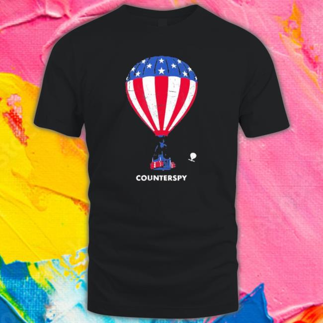 Chinese Spy Balloon Surveillance Joe Biden China Flag shirt Esteeso