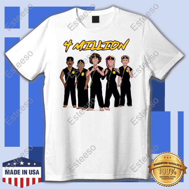 4 Million Subscribers Tee Baylen Levine Store 4 Million Subscribers Tee Baylen Levine Store