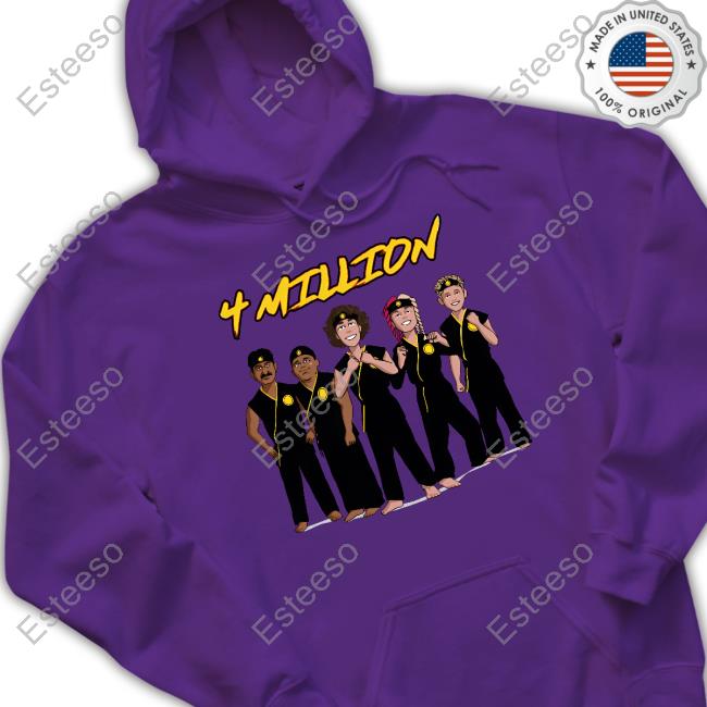 4 Million Subscribers Tee Baylen Levine Store 4 Million Subscribers Tee Baylen Levine Store