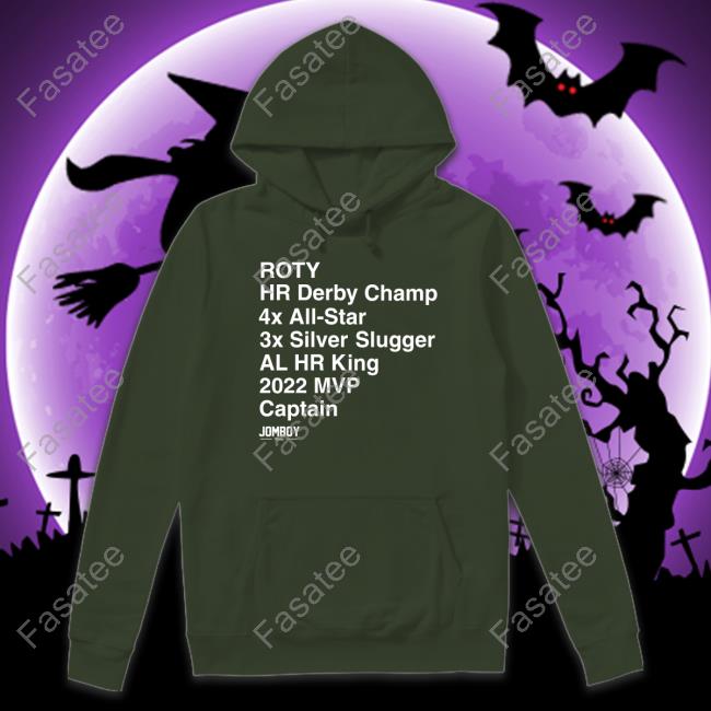 Talkinyanks Roty Hr Derby Champ 4X All-Star 3X Silver Slugger Al Hr King 2022 Mvp Captain Crewneck Sweatshirt Talkinyanks Roty Hr Derby Champ 4X All-Star 3X Silver Slugger Al Hr King 2022 Mvp Captain Crewneck Sweatshirt