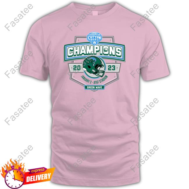2023 Cotton Bowl Champions Tulane Green Wave Shirt 2023 Cotton Bowl Champions Tulane Green Wave Shirt