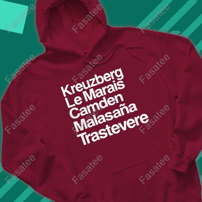Kreuzberg Le Marais Camden Malasana Trastevere Tee Shirt