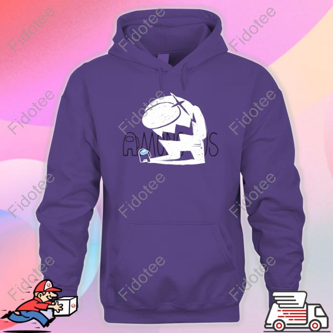 Among Us Impostor Red Shadow Adult New Shirt Among Us Impostor Red Shadow Adult New Shirt