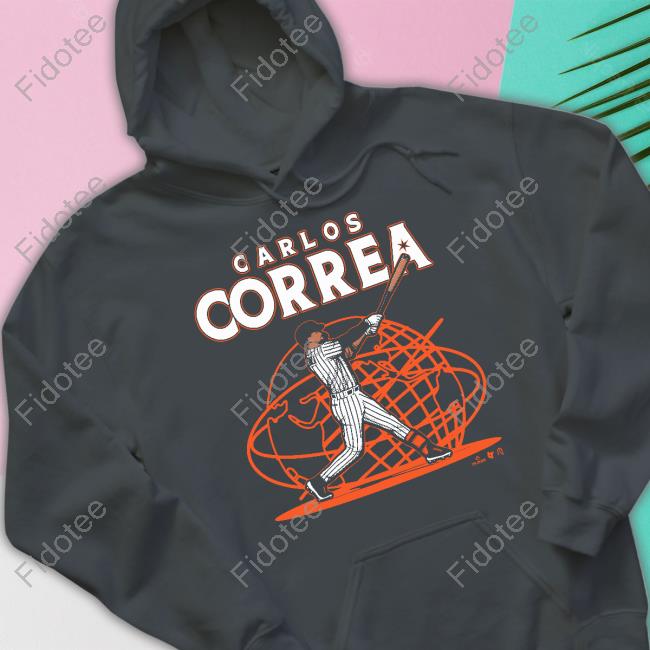 Athlete Logos Carlos Correa Hoodie Athlete Logos Carlos Correa Hoodie