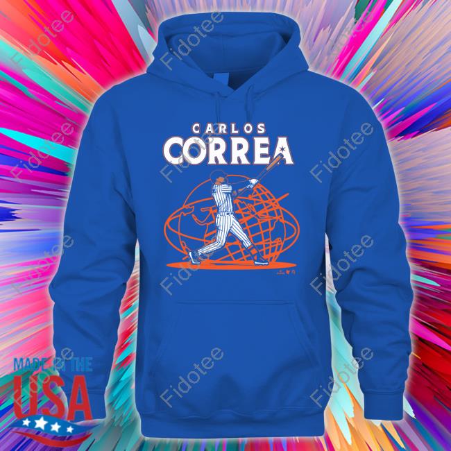 Athlete Logos Carlos Correa Hoodie Athlete Logos Carlos Correa Hoodie