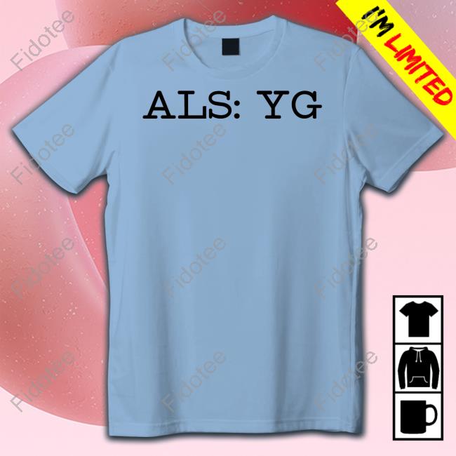 Brian Wallach Wearing Als Yg Tee Shirt Bsw5020 Brian Wallach Wearing Als Yg Tee Shirt Bsw5020