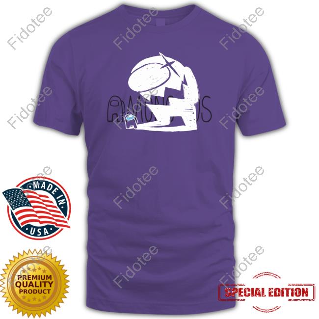 Among Us Impostor Red Shadow Adult New Shirt Among Us Impostor Red Shadow Adult New Shirt