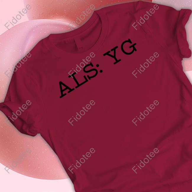 Brian Wallach Wearing Als Yg Tee Shirt Bsw5020 Brian Wallach Wearing Als Yg Tee Shirt Bsw5020