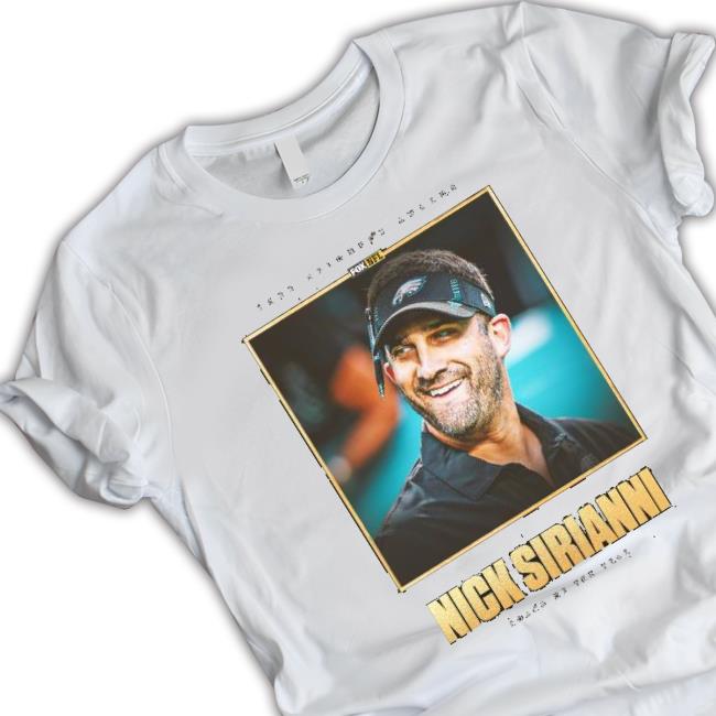 Nick Sirianni 2022 Nfl On Fox Awards Offensive Defensive Coach Of The Year Tee