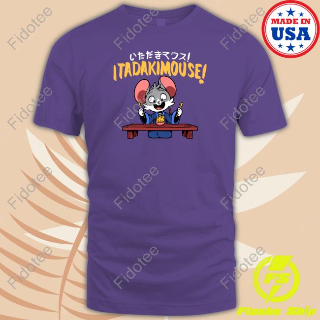 Sharkrobot Merch Itadakimouse Tee Sharkrobot Merch Itadakimouse Tee