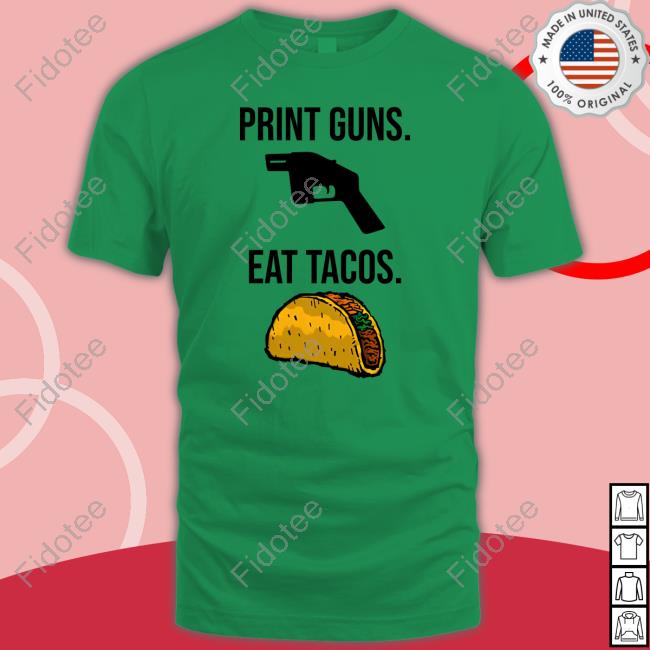 Among The Wildflowers Print Guns Eat Tacos Official Shirt