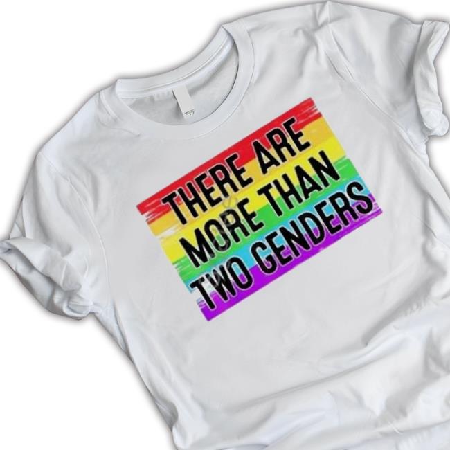 Official There Are More Than Two Genders T-shirt