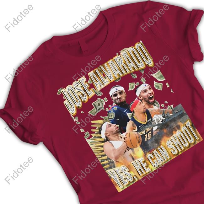 Nba Brandon X. Ingram Wearing Jose Alvarado Yes He Can Shoot Hoodie Jordanrisingstars