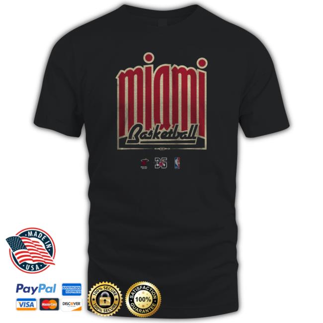 Court Culture Classic Miami Basketball Fleece shirt