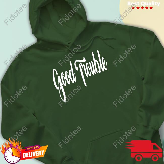 Harry A Dunn Wearing Good Trouble Hooded Sweatshirt Harry A Dunn Wearing Good Trouble Hooded Sweatshirt