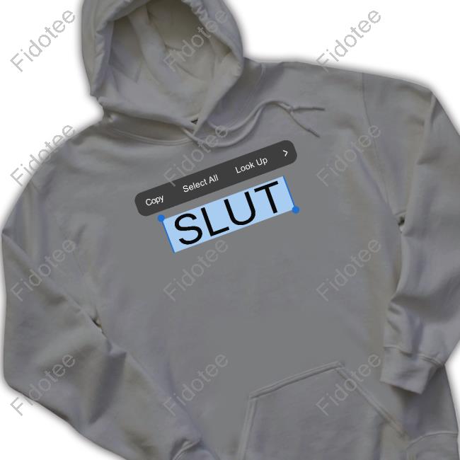 Copy Paste Slut Hoodie Thegoodshirts Shop