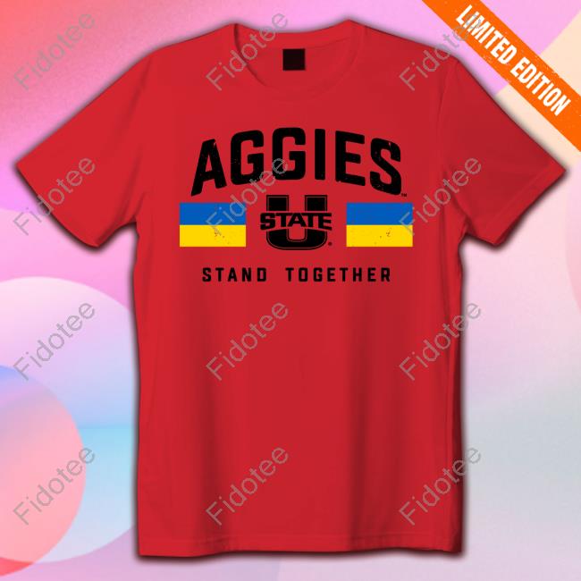 Jakeellisonair Aggies Utah State Stand Together Sweatshirt