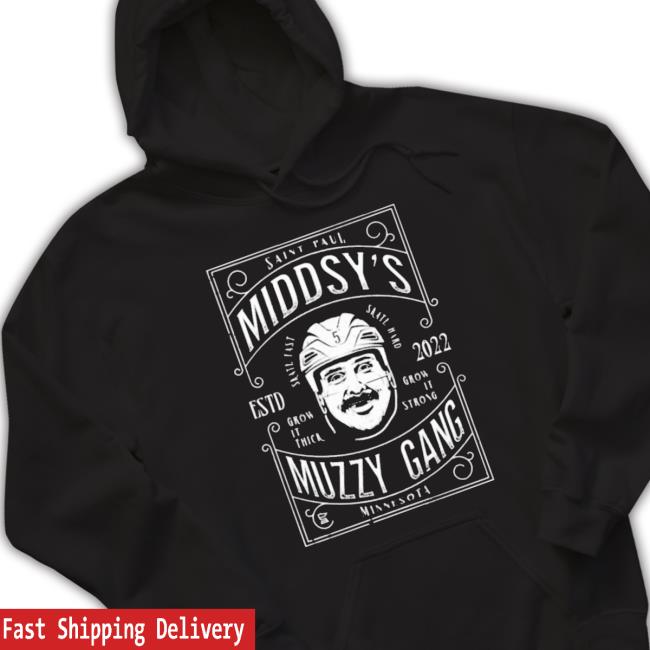 Minnesota Wild Sotastick Middsy’S Muzzy Gang tee shirt Minnesota Wild Sotastick Middsy’S Muzzy Gang tee shirt