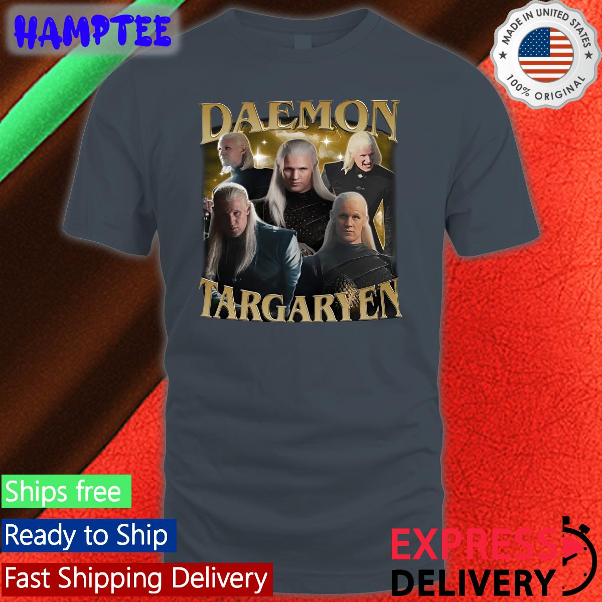 House Of The Dragon Daemon Targaryen Shirt Hou, Hotd Era