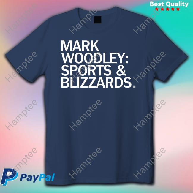 Mark Woodley Sports & Blizzards Crewneck Sweatshirt Mark Woodley Sports & Blizzards Crewneck Sweatshirt