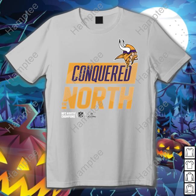 Vikings Conquered North The Nfc North Champions Sweatshirt Vikings Conquered North The Nfc North Champions Sweatshirt
