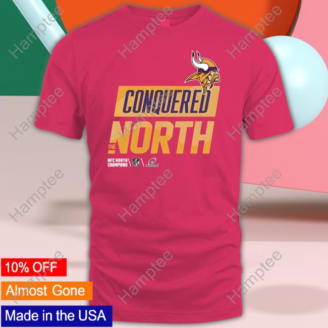 Vikings Conquered North The Nfc North Champions Sweatshirt Vikings Conquered North The Nfc North Champions Sweatshirt
