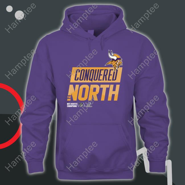 Vikings Conquered North The Nfc North Champions Sweatshirt Vikings Conquered North The Nfc North Champions Sweatshirt