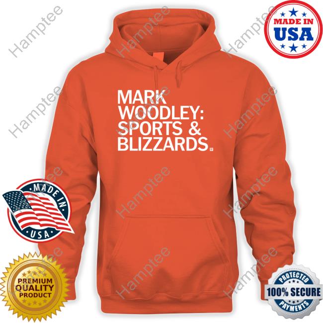Mark Woodley Sports & Blizzards Crewneck Sweatshirt Mark Woodley Sports & Blizzards Crewneck Sweatshirt