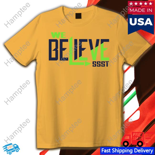 Seattle Seahawks We Believe Ssst T-Shirt Genosmith3 Seattle Seahawks We Believe Ssst T-Shirt Genosmith3
