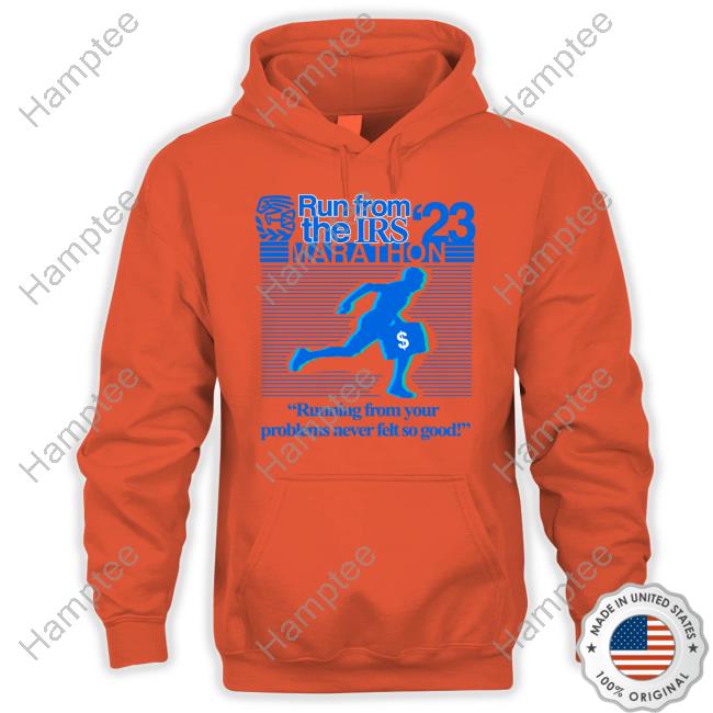 Barelylegal Merch Run From Irs Hooded Sweatshirt
